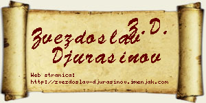 Zvezdoslav Đurašinov vizit kartica